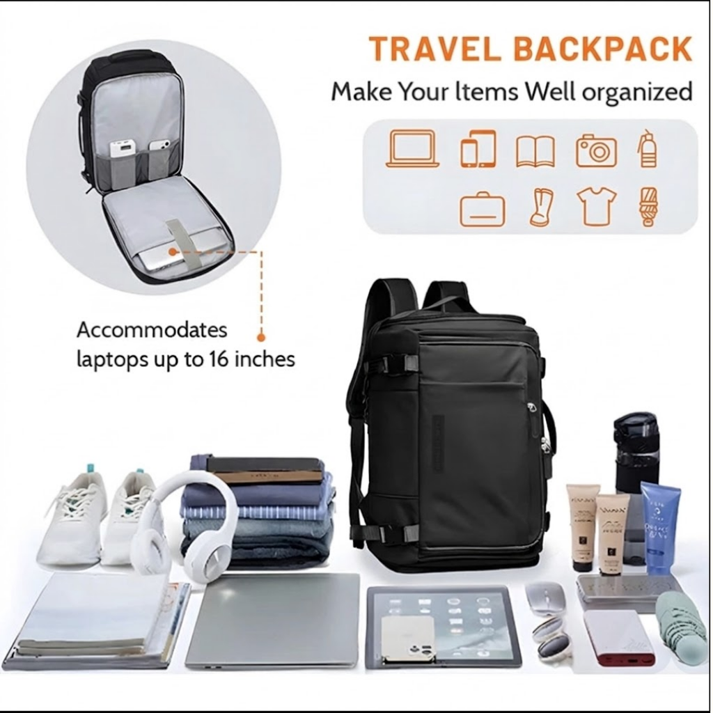 Gearly OnTheGo Travel Backpack
